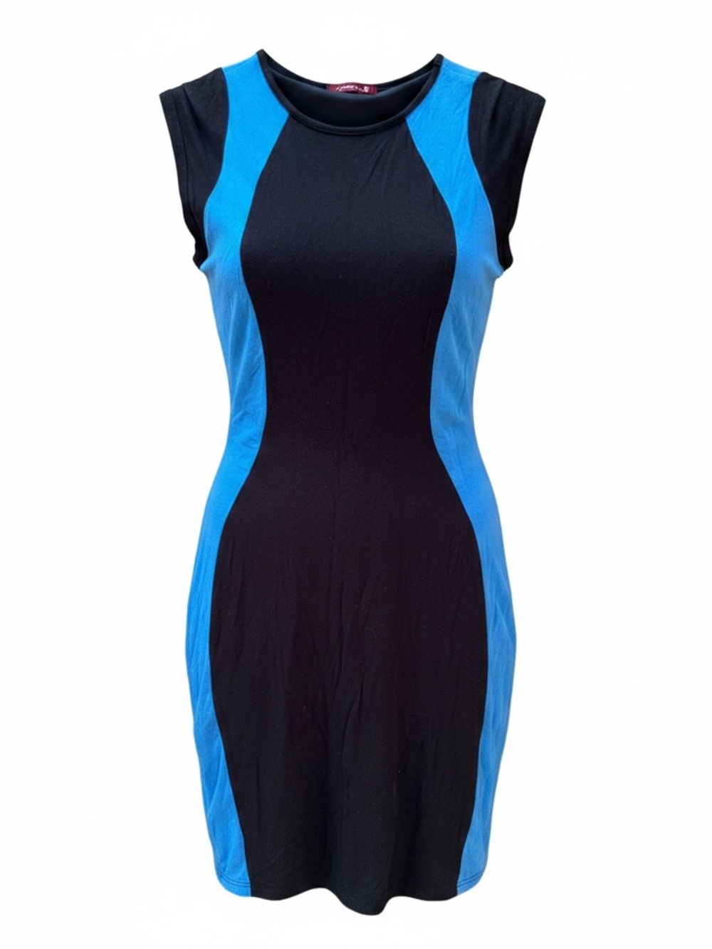 Blue and Black Dress